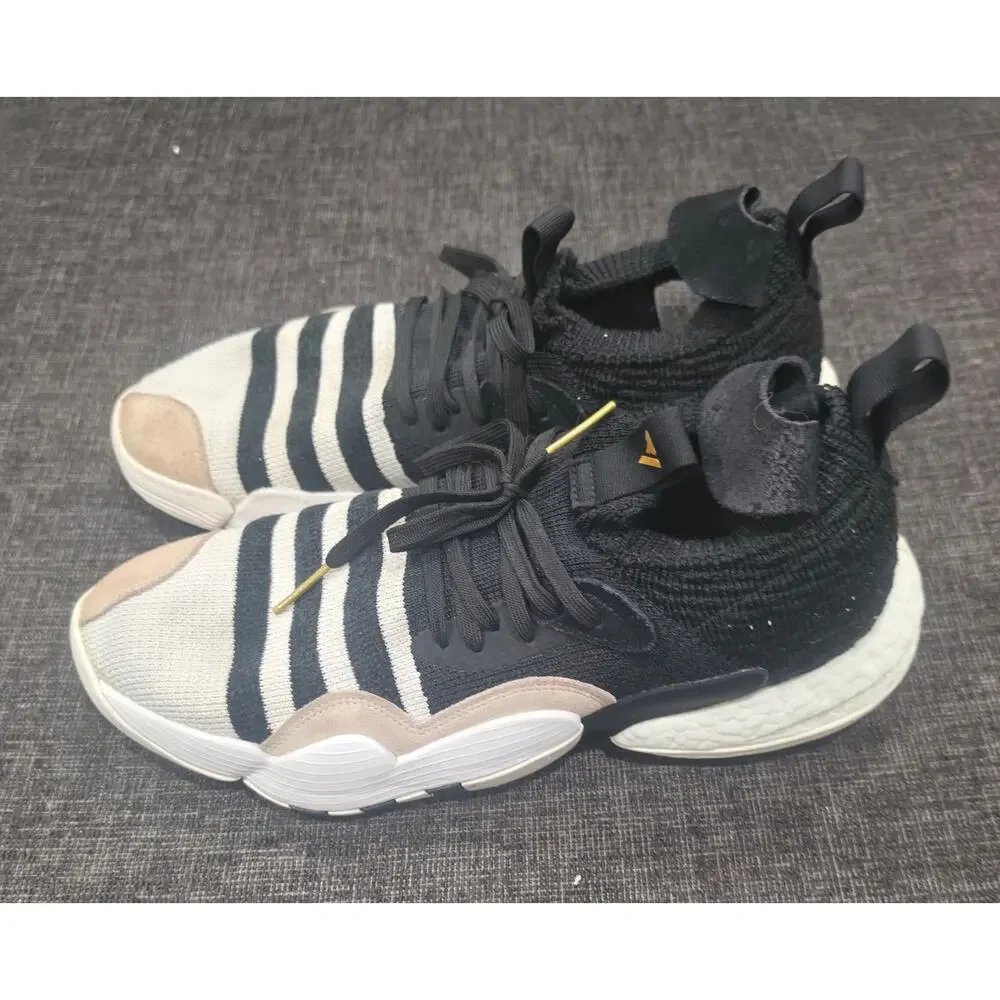 Adidas Trae Young 2 Super Villain Black White H06477 Men's Size 14 Boost